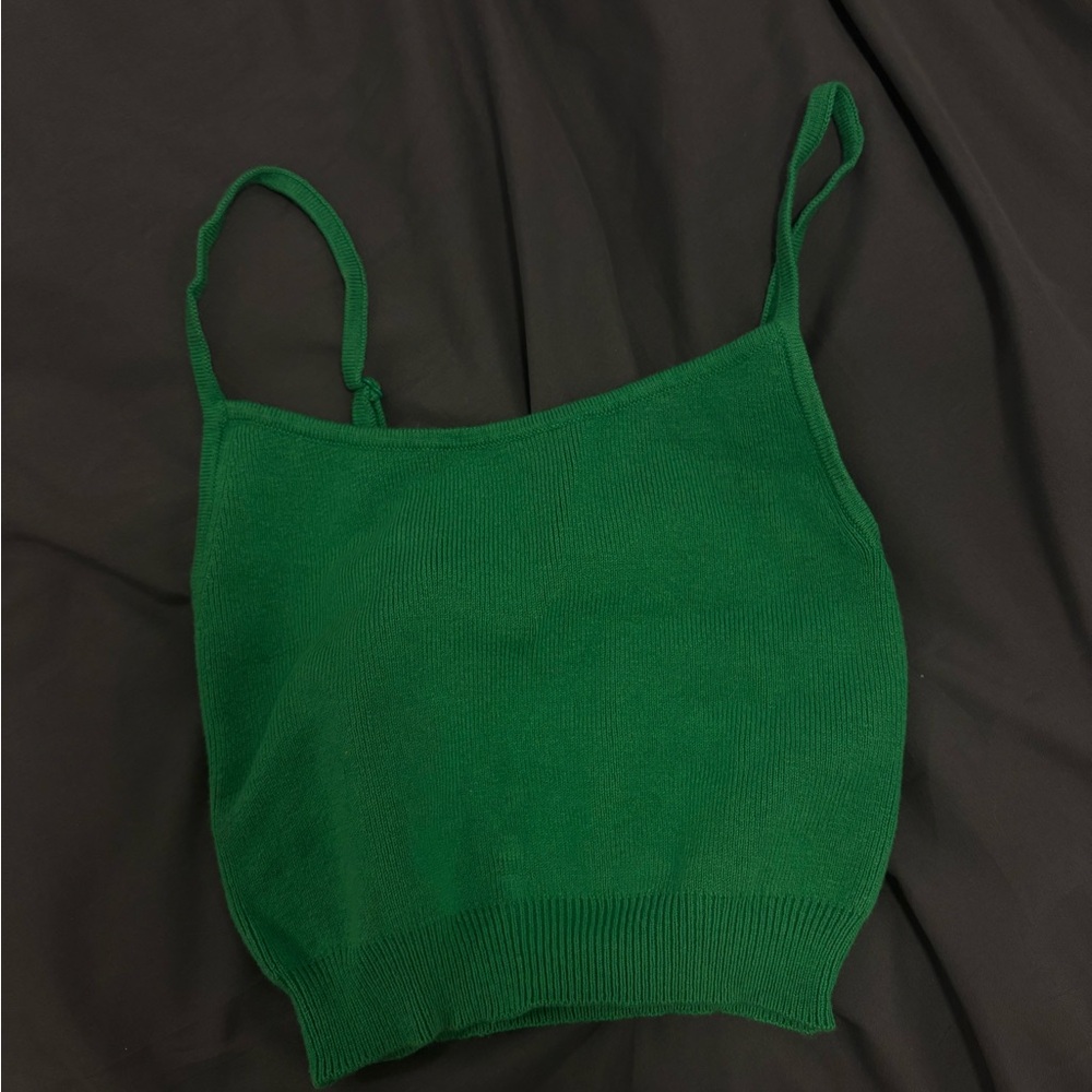 Aritzia Green Tank Top